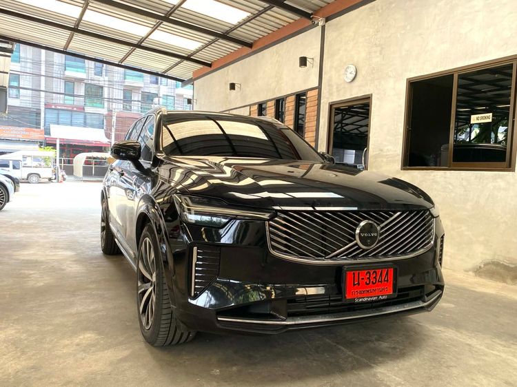 Volvo XC90 2026 2.0 Recharge Ultimate T8 Bright 4WD Utility-car ปลั๊กอินไฮบริด (PHEV) ไม่ติดแก๊ส เกียร์อัตโนมัติ ดำ รูปที่ 3