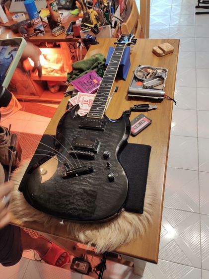 กีตาร์ไฟฟ้า Epiphone SG Custom Prophecy EX ปี 2010 รูปที่ 5