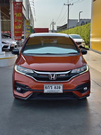 Honda Jazz 2017 1.5 RS+ Sedan เบนซิน ไม่ติดแก๊ส เกียร์อัตโนมัติ ส้ม รูปที่ 2