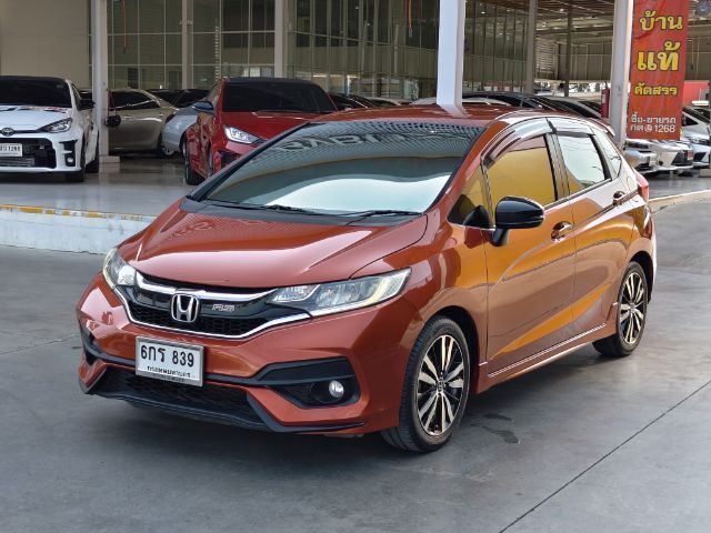 Honda Jazz 2017 1.5 RS+ Sedan เบนซิน ไม่ติดแก๊ส เกียร์อัตโนมัติ ส้ม รูปที่ 3
