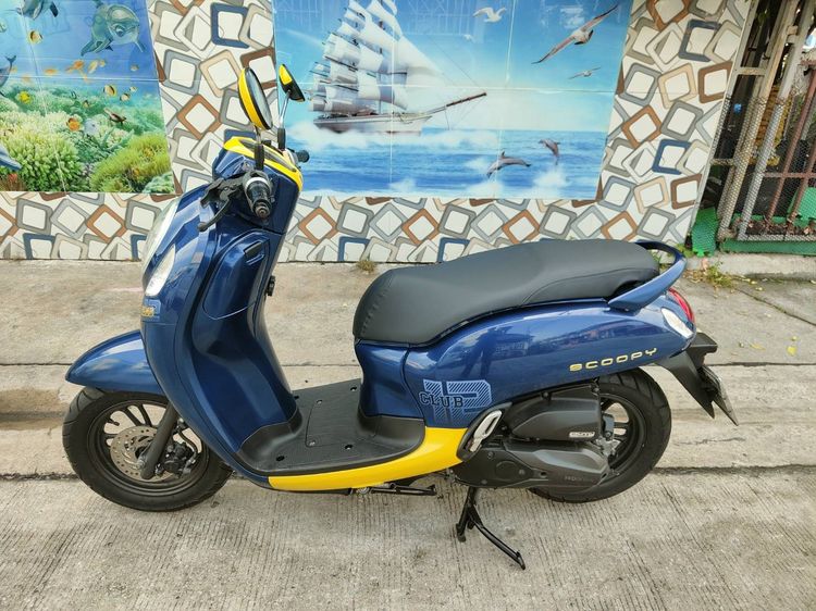 🛵ยังไงก็ขาย SCOOPY-i ปี 64 เครื่องดี สีสวย สตาร์ทมือ กุญแจรีโมท เล่มชุดโอนครบ+เปลี่ยนถ่ายน้ำมันเครื่องฟรี ส่งฟรี30 ก.ม รูปที่ 2
