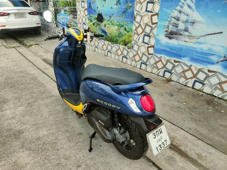 🛵ยังไงก็ขาย SCOOPY-i ปี 64 เครื่องดี สีสวย สตาร์ทมือ กุญแจรีโมท เล่มชุดโอนครบ+เปลี่ยนถ่ายน้ำมันเครื่องฟรี ส่งฟรี30 ก.ม รูปที่ 6