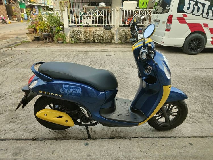 🛵ยังไงก็ขาย SCOOPY-i ปี 64 เครื่องดี สีสวย สตาร์ทมือ กุญแจรีโมท เล่มชุดโอนครบ+เปลี่ยนถ่ายน้ำมันเครื่องฟรี ส่งฟรี30 ก.ม รูปที่ 3