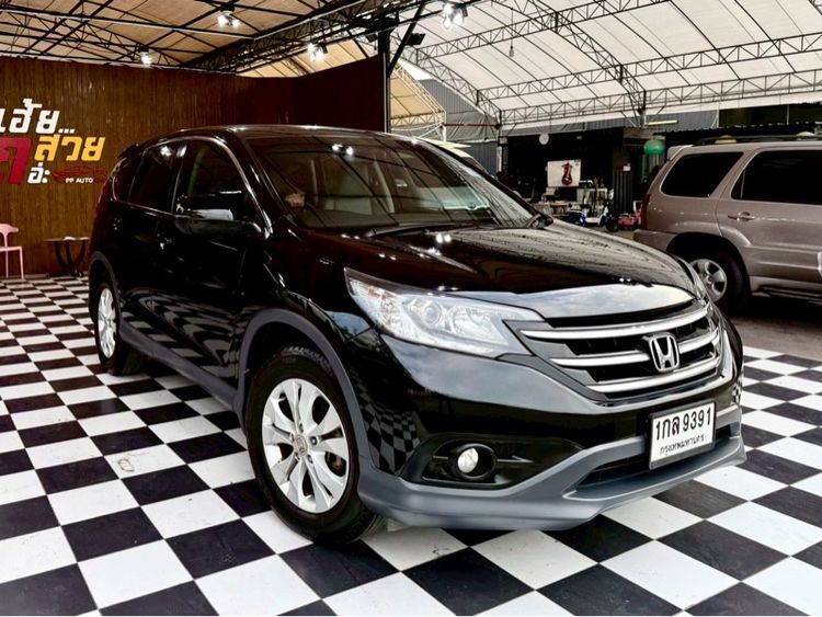 Honda CR-V 2013 2.0 E 4WD Utility-car เบนซิน เกียร์อัตโนมัติ ดำ รูปที่ 3