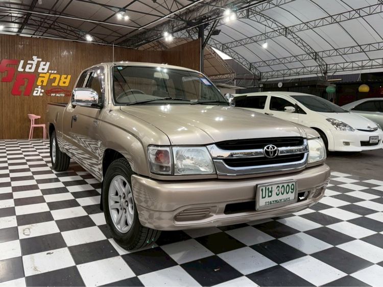 Toyota Hilux Tiger D4D 2003 รุ่นย่อยอื่นๆ Pickup ดีเซล ไม่ติดแก๊ส เกียร์ธรรมดา บรอนซ์ทอง รูปที่ 3