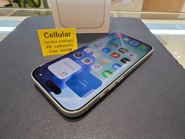iPhone 17 256GB Batt100 ประกันศูนย์ไทย10เดือนกว่า ครบกล่อง รูปที่ 9