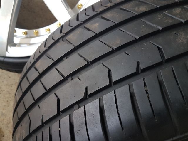 ล้อnaya ขอบ20 พร้อมยาง 245-35-r20 สภาพสวย รูปที่ 2