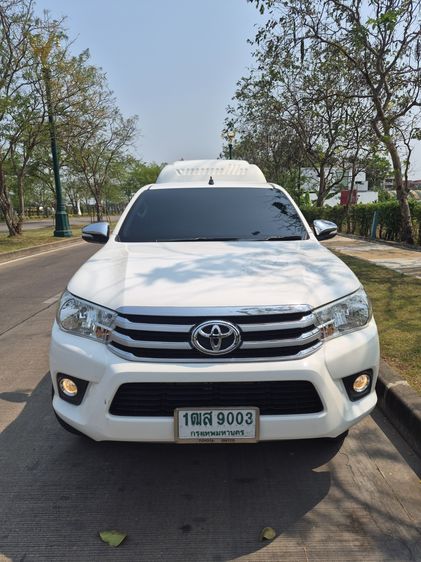 Toyota Hilux Revo 2016 2.4 E Prerunner Pickup ดีเซล ไม่ติดแก๊ส เกียร์อัตโนมัติ ขาว รูปที่ 2