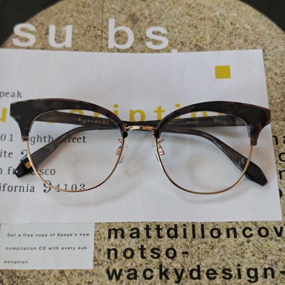 กรอบแว่นตาวินเทจญี่ปุ่น เก่าเก็บไม่ผ่านการใช้งาน อันละ1000ค่าส่ง50 มีให้เลือกมากมาย ขอรูปเพิ่มได้ค่ะ รูปที่ 7