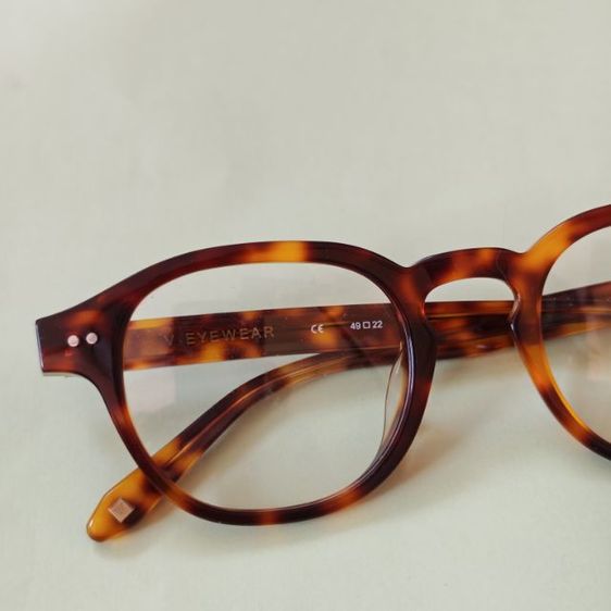 กรอบแว่นตาวินเทจญี่ปุ่น เก่าเก็บไม่ผ่านการใช้งาน ทรงสวยคลาสสิค ค่าส่ง50 รูปที่ 6