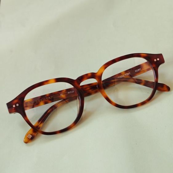 กรอบแว่นตาวินเทจญี่ปุ่น เก่าเก็บไม่ผ่านการใช้งาน ทรงสวยคลาสสิค ค่าส่ง50 รูปที่ 3