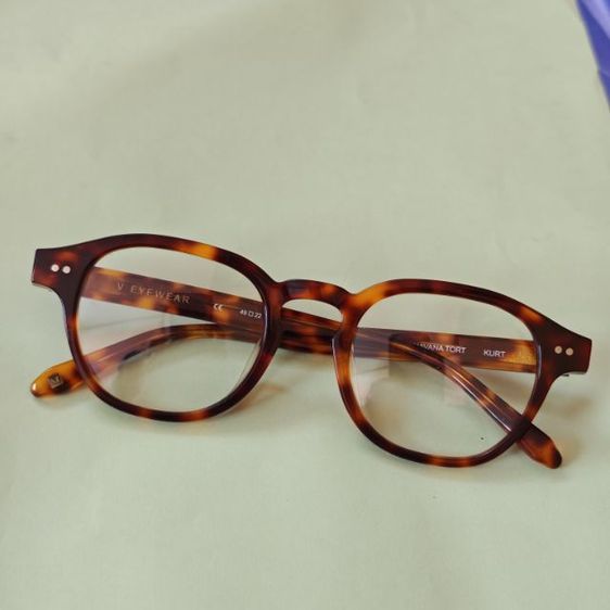 กรอบแว่นตาวินเทจญี่ปุ่น เก่าเก็บไม่ผ่านการใช้งาน ทรงสวยคลาสสิค ค่าส่ง50 รูปที่ 5