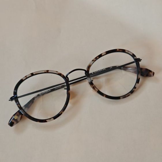 กรอบแว่นตาวินเทจญี่ปุ่น เก่าเก็บไม่ผ่านการใช้งาน ทรงสวยคลาสสิค ค่าส่ง50 รูปที่ 4