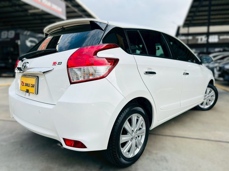 Toyota Yaris 2016 1.2 G เบนซิน ไม่ติดแก๊ส เกียร์อัตโนมัติ ขาว รูปที่ 3