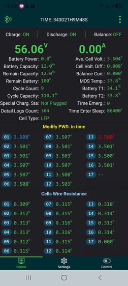 ขายแบตเตอรี่lifepo4 48v12ah ใช้น้อย รูปที่ 2