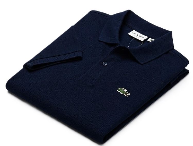 LACOSTE Men's Cotton Classic Fit Polo-Shirt รูปที่ 4