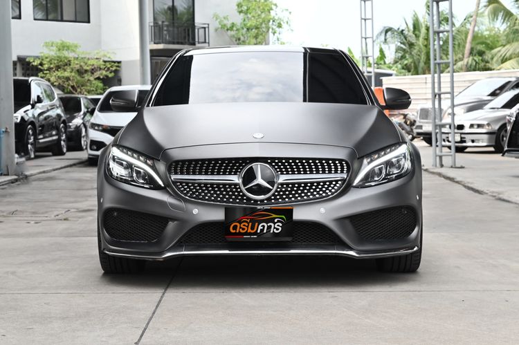 Mercedes-Benz C-Class 2016 C300 Sedan Hybrid (Diesel) ไม่ติดแก๊ส เกียร์อัตโนมัติ บรอนซ์เงิน รูปที่ 2