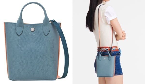 กระเป๋าสะพาย LONGCHAMP Épure XS Tote Bag สี Cloud Blue รูปที่ 3