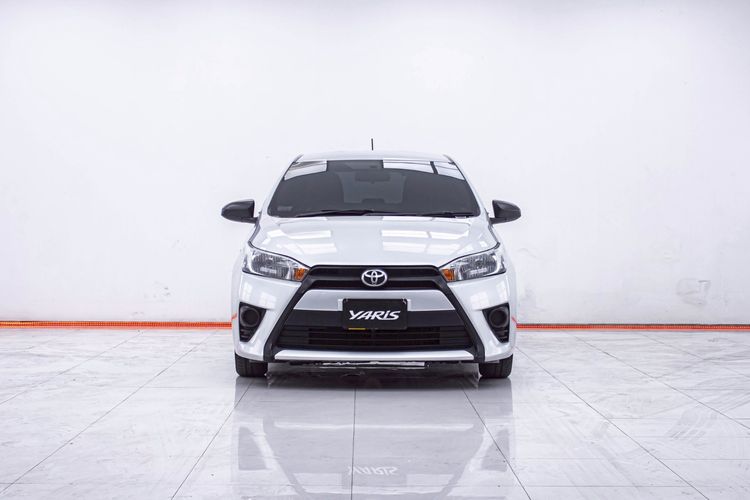 Toyota Yaris 2015 1.2 J Eco Sedan เบนซิน ไม่ติดแก๊ส เกียร์อัตโนมัติ เทา รูปที่ 4
