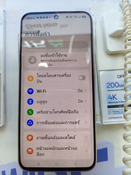  ออโป้ A6 PRO 5G ram8 rom 256  ตำหนิไม รูปที่ 3