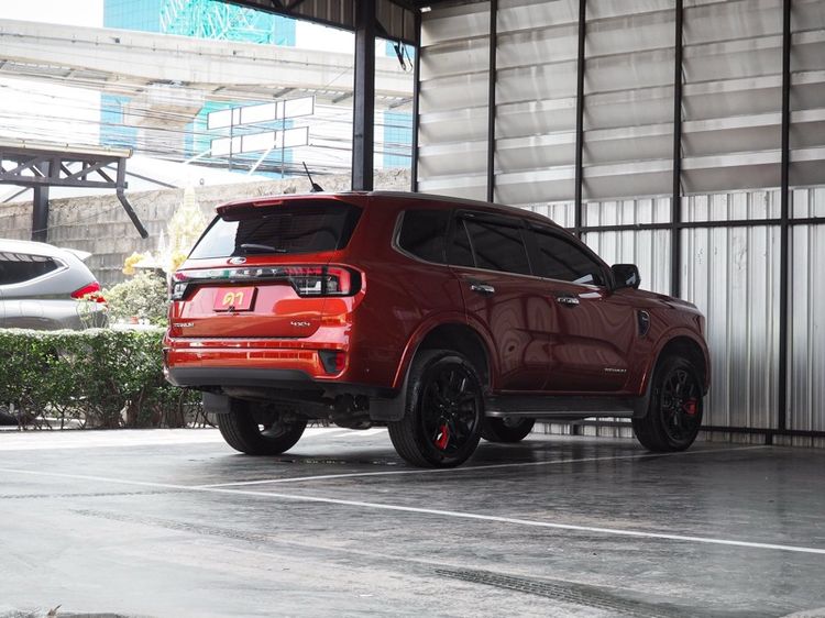Ford Everest 2022 2.0 Bi-Turbo Titanium+ 4WD Utility-car ดีเซล ไม่ติดแก๊ส เกียร์อัตโนมัติ ส้ม รูปที่ 4
