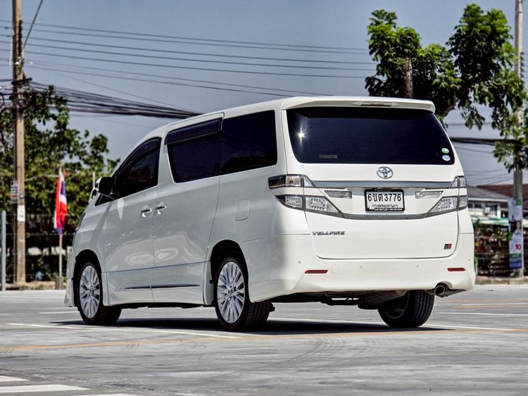 Toyota Vellfire 2013 2.4 Z G Edition Utility-car เบนซิน ไม่ติดแก๊ส เกียร์อัตโนมัติ ขาว รูปที่ 4