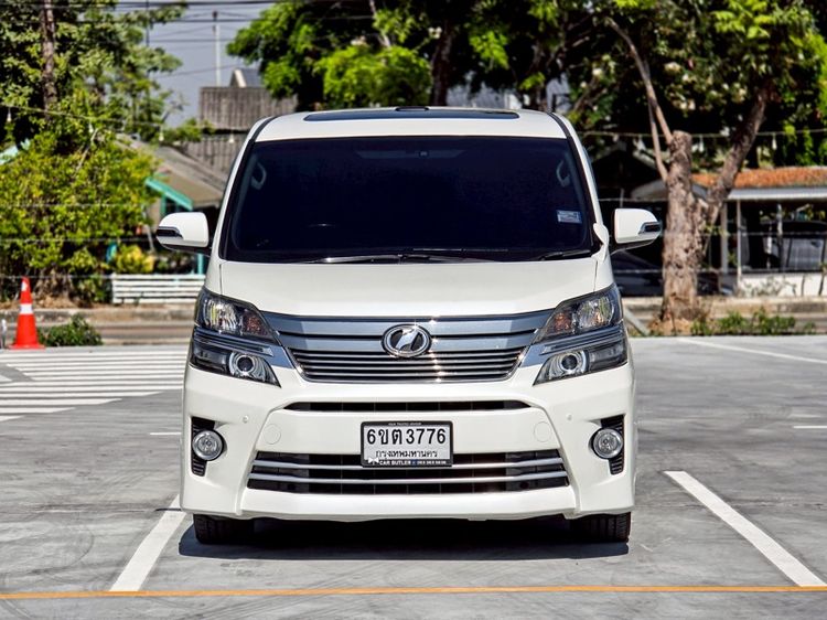 Toyota Vellfire 2013 2.4 Z G Edition Utility-car เบนซิน ไม่ติดแก๊ส เกียร์อัตโนมัติ ขาว รูปที่ 2