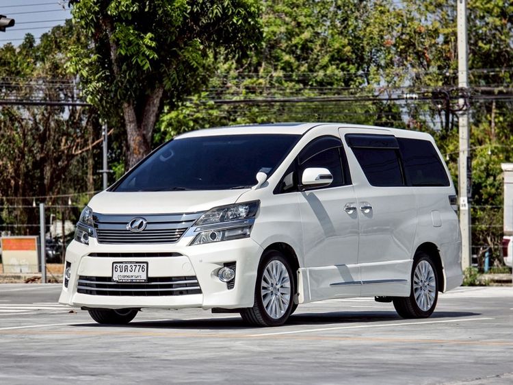 รถ Toyota Vellfire 2.4 Z G Edition สี ขาว