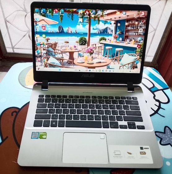  ASUS VivoBook X407U i5-8250U หน้าจอ 14 นิ้ว Ram 8GB  SSD.M.2-256GB+HDD 1 TB  ขายราคา 5,180.-บาท  จัดส่งฟรี ทั่ว รูปที่ 2