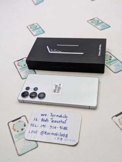 ขาย เทิร์น Samsung Galaxy S25 Ultra 256 Gb White เครื่องนอก เกาหลี ของใหม่มือ 1 แกะเช็ค 2 ซิม เมนูไทย อุปกรณ์ครบยกกล่อง ถูกๆ เพียง 24,990 รูปที่ 2