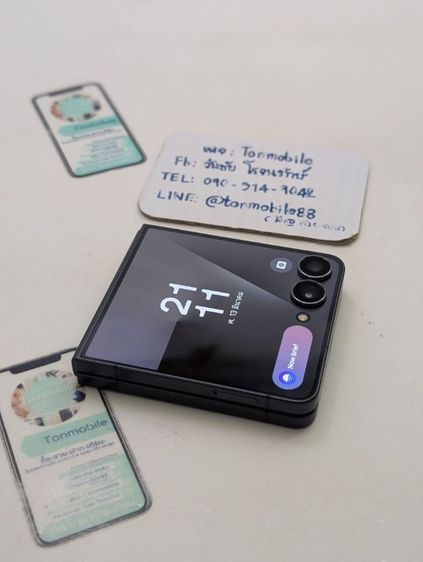 ขาย เทิร์น Samsung Galaxy Z Flip 7 สี Black 256 GB ศูนย์ไทย สภาพสวย อุปกรณ์ครบยกกล่อง ประกันยาว เพียง 18,590 บาท เท่านั้น ครับ รูปที่ 5