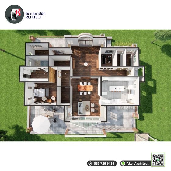 ออกแบบอาคาร ชลบุรี ระยอง จันทบุรี ปราจีนบุรี ฉะเชิงเทรา  รูปที่ 2