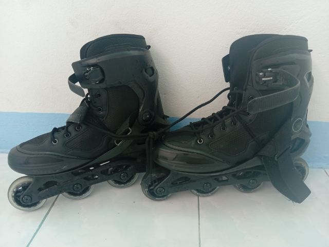 ผู้ชาย ดำ อื่นๆ อื่นๆ รองเท้าสเก็ต OXELO FIT100 UK 9.5 - EU 44