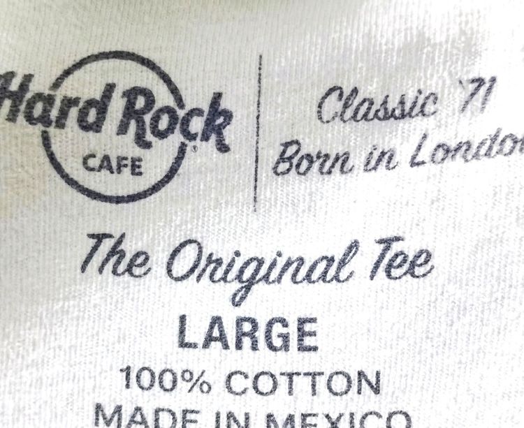 Hard Rock Café The Original Tee Classic Logo Boston Classic '71   รูปที่ 2