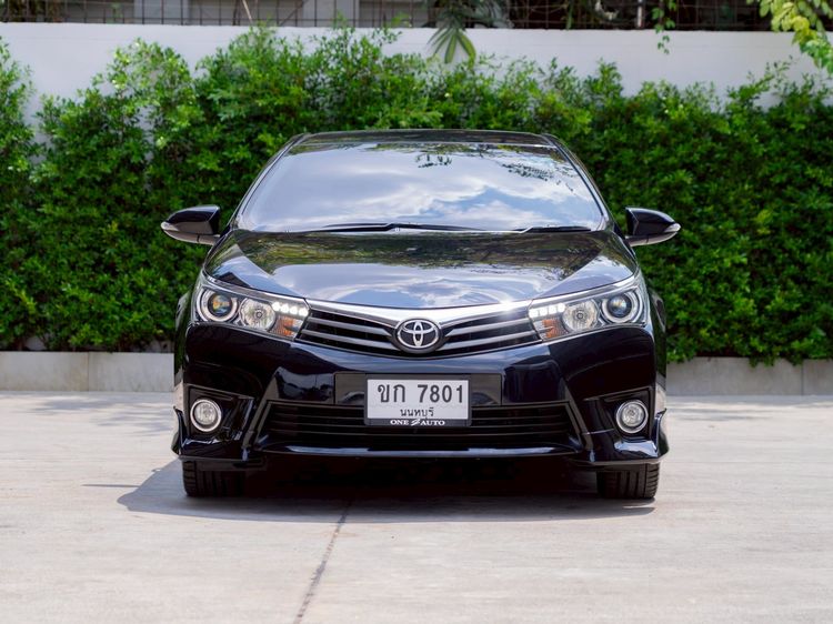 Toyota Altis 2014 1.8 Esport Sedan เบนซิน ไม่ติดแก๊ส เกียร์อัตโนมัติ ดำ รูปที่ 2