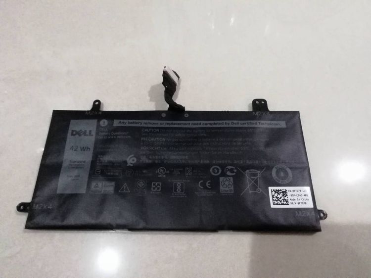   ขาย แบตเตอรี่โน๊ตบุ๊ค Dell Latitude 5285 5290 2-IN-1  ขายถูกๆ รูปที่ 2