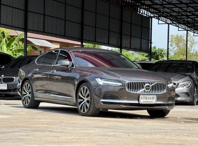 รถ Volvo S90 2.0 Recharge T8 Inscription 4WD สี เทา