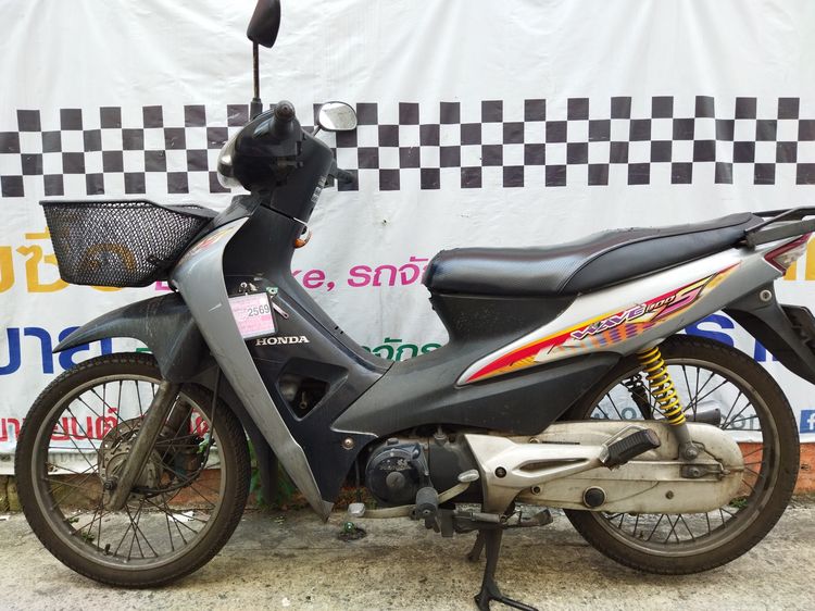 Wave100Sยุบ๊อค สตาร์ทเท้า รถบ้านมือเดียว ขายถูกตามสภาพนี้เลย เครื่องยังดี รูปที่ 2