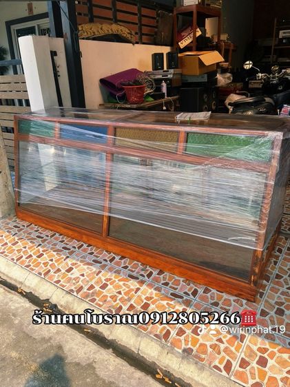 ตู้ไม้สัก ตู้โชว์ ตู้ข้าวแกง รูปที่ 2