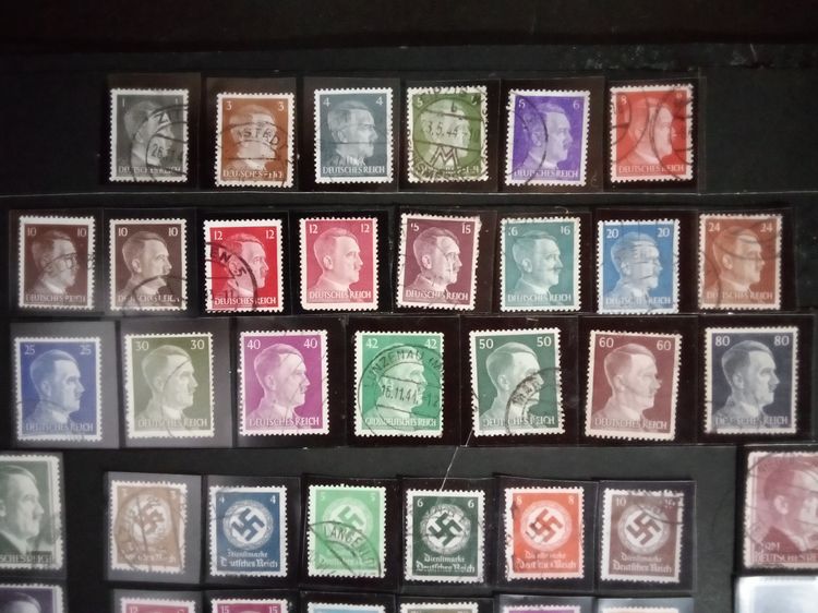 60 ORIGINAL German Third Reich stamps รูปที่ 2