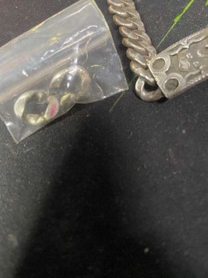 เลสหลวงปู่ดู่ ปี49 เนื้อเงิน หนัก 3 บาทเลี่ยมจับขิบสั่งทำอีก 1 บาท รูปที่ 2