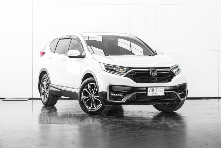 Honda CR-V 2012 2.4 EL 4WD Utility-car ดีเซล ไม่ติดแก๊ส เกียร์อัตโนมัติ ขาว รูปที่ 2