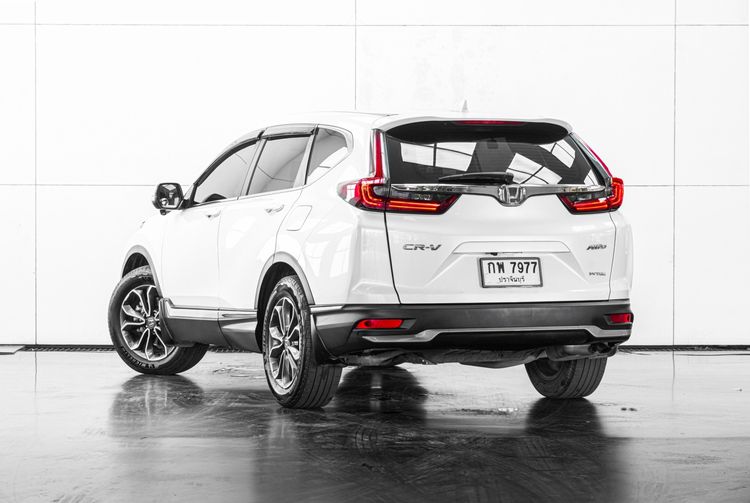 Honda CR-V 2012 2.4 EL 4WD Utility-car ดีเซล ไม่ติดแก๊ส เกียร์อัตโนมัติ ขาว รูปที่ 4