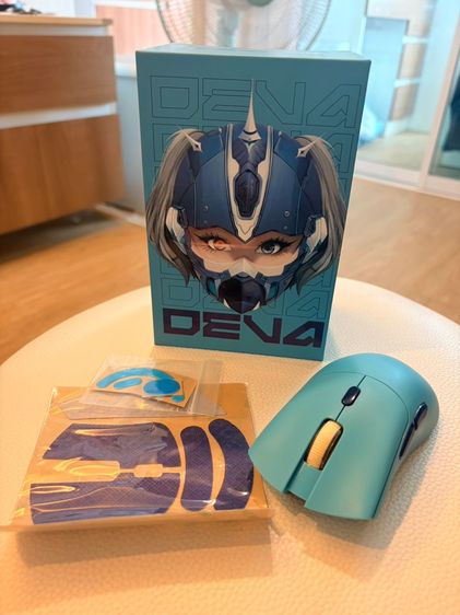 เม้าส์ และคีย์บอร์ด Loga Deva 4K Wireless Gaming Mouse 