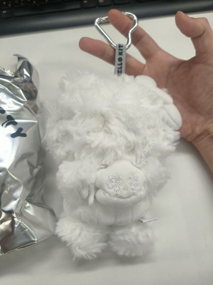 Sanrio Jisoo พวงกุญแจกล่องสุ่มตัว secret สีขาว ใหม่ 3000บาทรวมส่ง รูปที่ 2