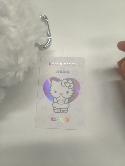 Sanrio Jisoo พวงกุญแจกล่องสุ่มตัว secret สีขาว ใหม่ 3000บาทรวมส่ง รูปที่ 5
