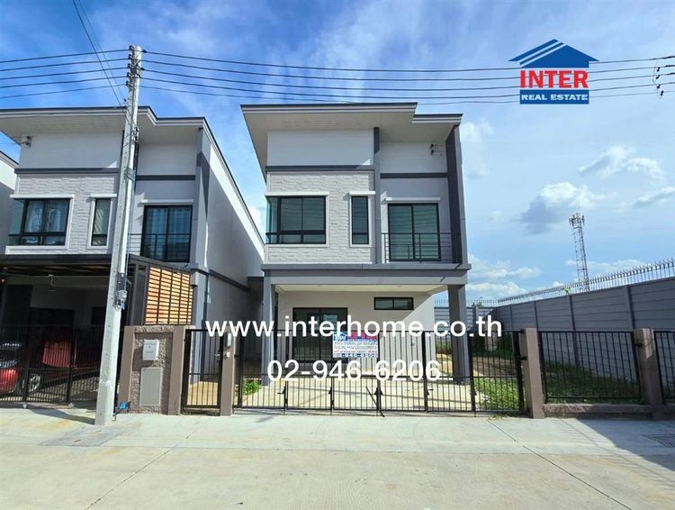 บ้านเเฝด 2 ชั้น 49.2 ตร.ว. หมู่บ้านเดอะแพลนท์ รังสิต คลอง4-วงแหวน ใกล้สวนเฉลิมพระเกียรติ ถนนนรังสิต-นครนายก ถนนเลียบคลอง4 คลองหลวง ปทุมธานี