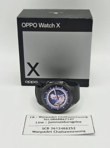 OPPO Watch X Platinum Black  รูปที่ 3