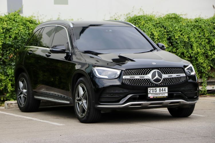 Mercedes-Benz GLC-Class 2021 GLC220d Utility-car ดีเซล ไม่ติดแก๊ส เกียร์อัตโนมัติ ดำ รูปที่ 3