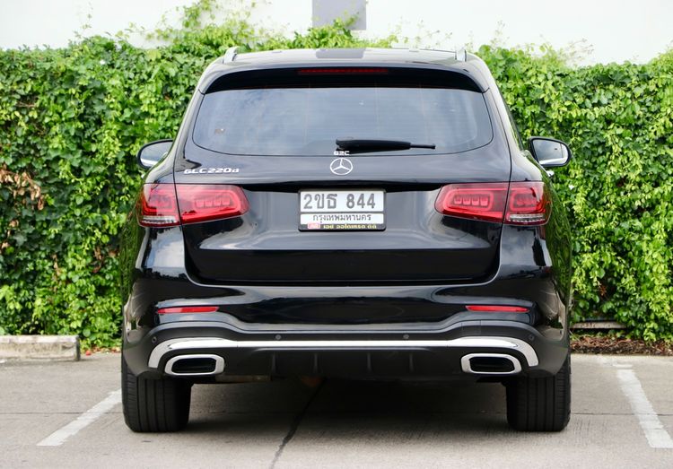 Mercedes-Benz GLC-Class 2021 GLC220d Utility-car ดีเซล ไม่ติดแก๊ส เกียร์อัตโนมัติ ดำ รูปที่ 4